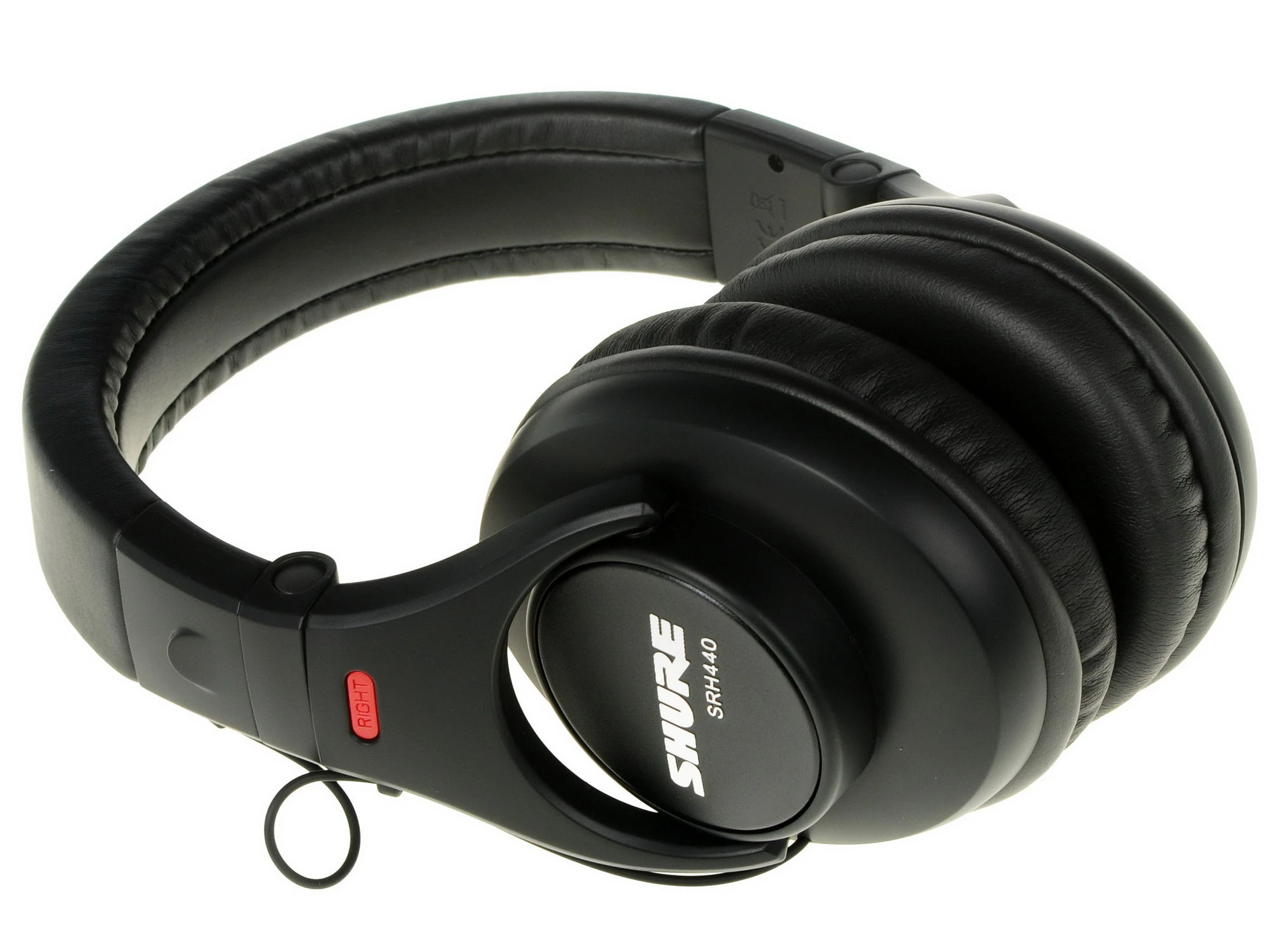 Shure SRH440 Наушники охватывающие, закрытые, 10-22000 Гц, каб. 3м, разъем 3.5мм+6.3мм