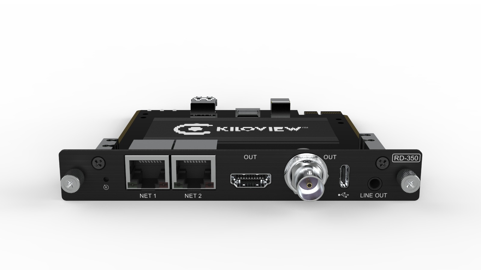 RD-350 4K NDI-HX 2.0/SRT/RTSP/HLS to SDI/HDMI декодер для монтажа