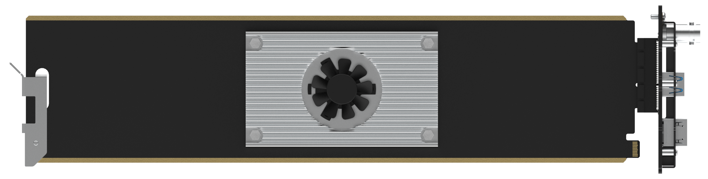 Kiloview FD-360 1080p60 HDMI IP to SDI/HDMI decoding Cards конвертер для монтажа в рэковое шасси